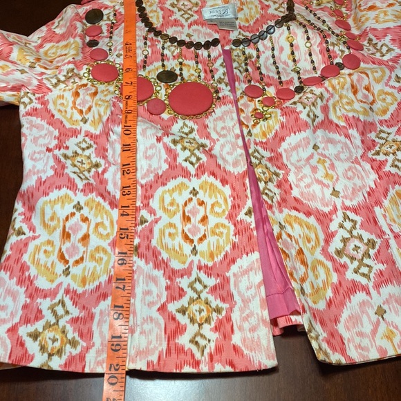 Just B Crop Jacket with Lots of Bead Detail. This is such a fun jacket - Picture 13 of 14